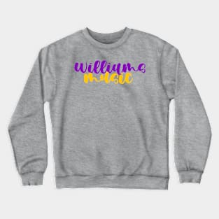 williams college music Crewneck Sweatshirt